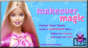 Barbie Makeover Magic Game